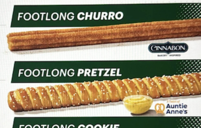 Subway Is Releasing Two New Footlong Desserts Alongside Their 12-inch Cookie
